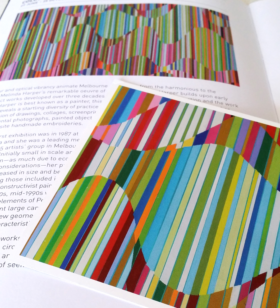 My take on ‘Colour Sensation: The works of Melinda Harper’