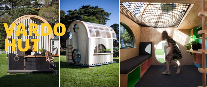 awesome design kids cubby houses_vardo hut
