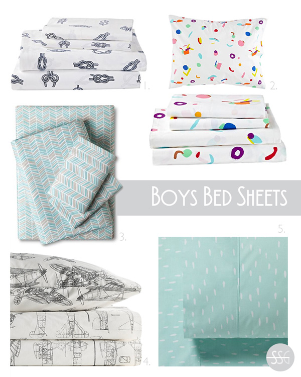 5 stunning examples of boys bed sheets