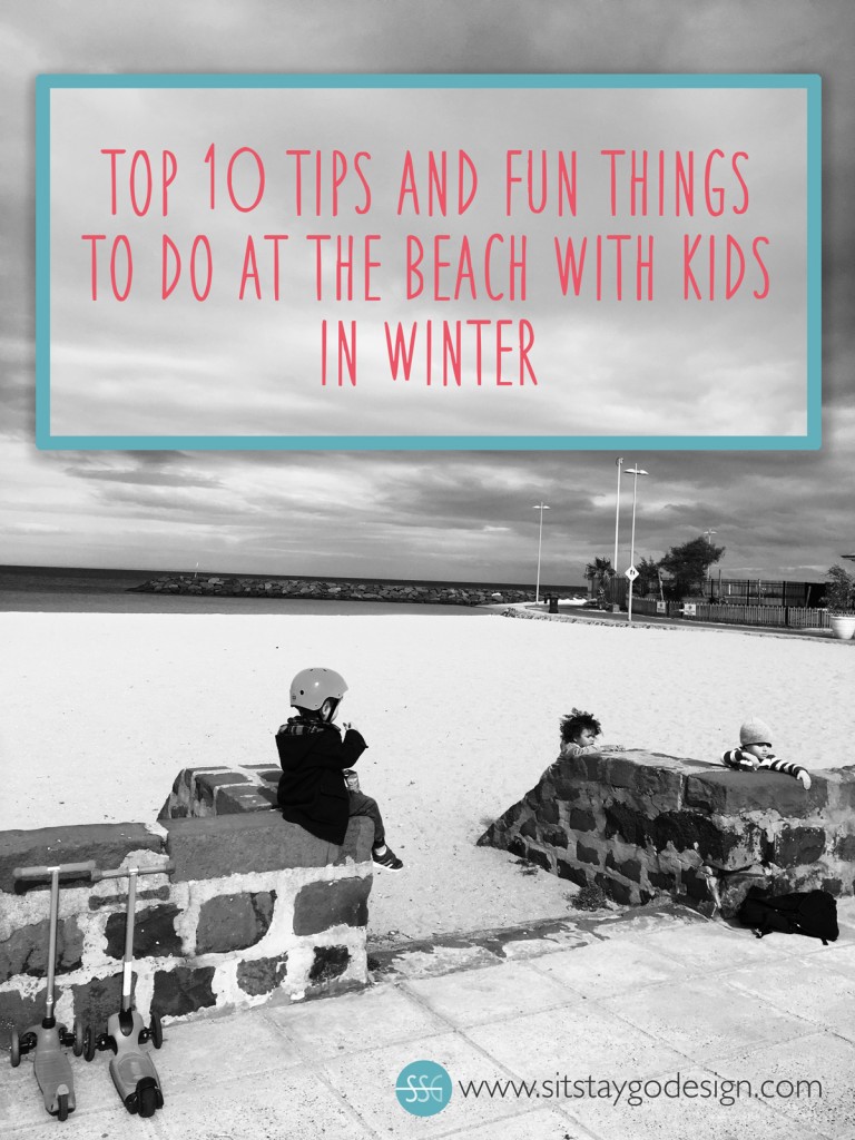 fun things beach kids winter